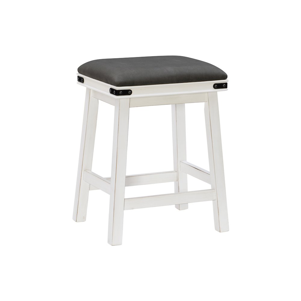 Serrano Counter Stool White. Picture 8