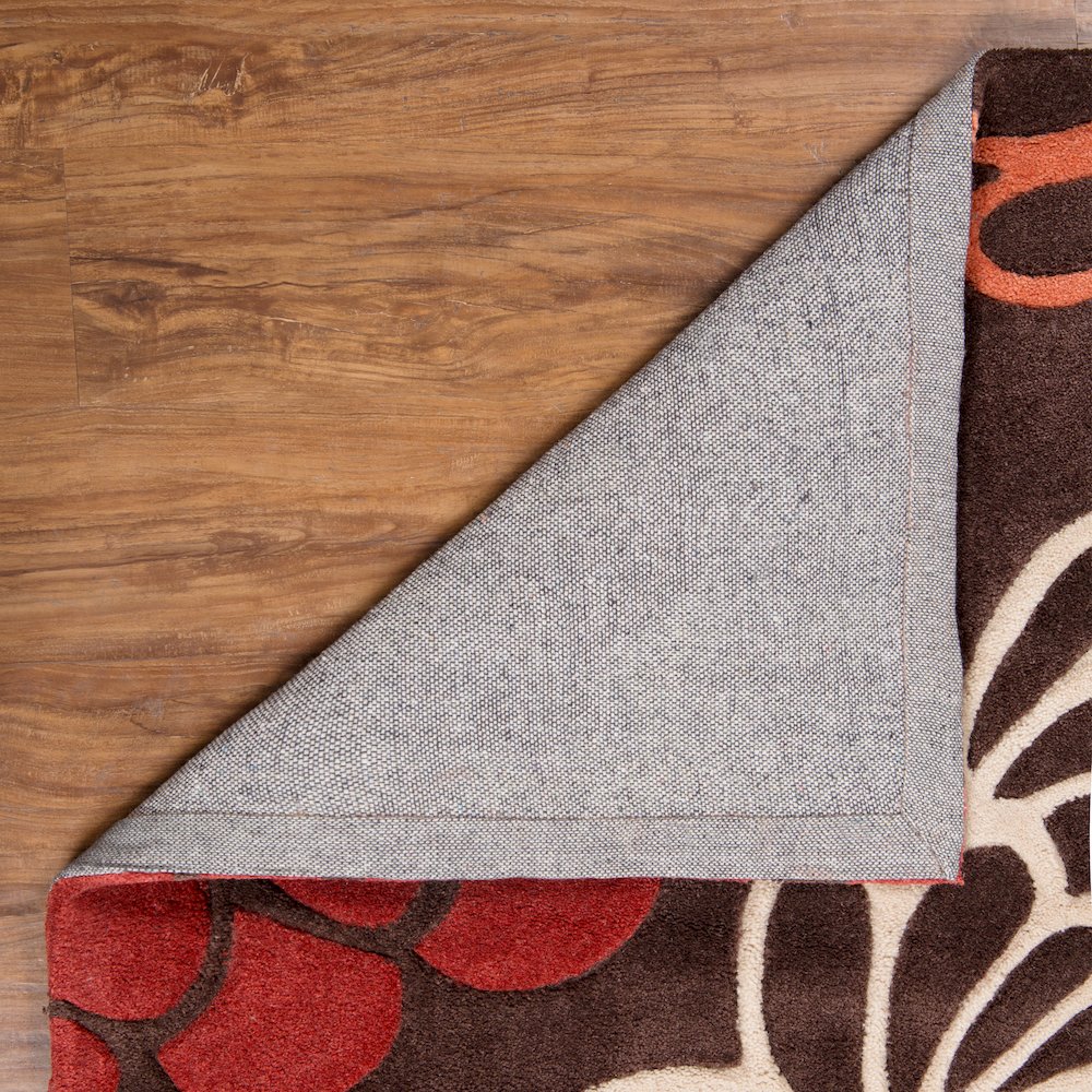 Trio Peddles Chocolate & Garnet 8x10, Rug. Picture 2