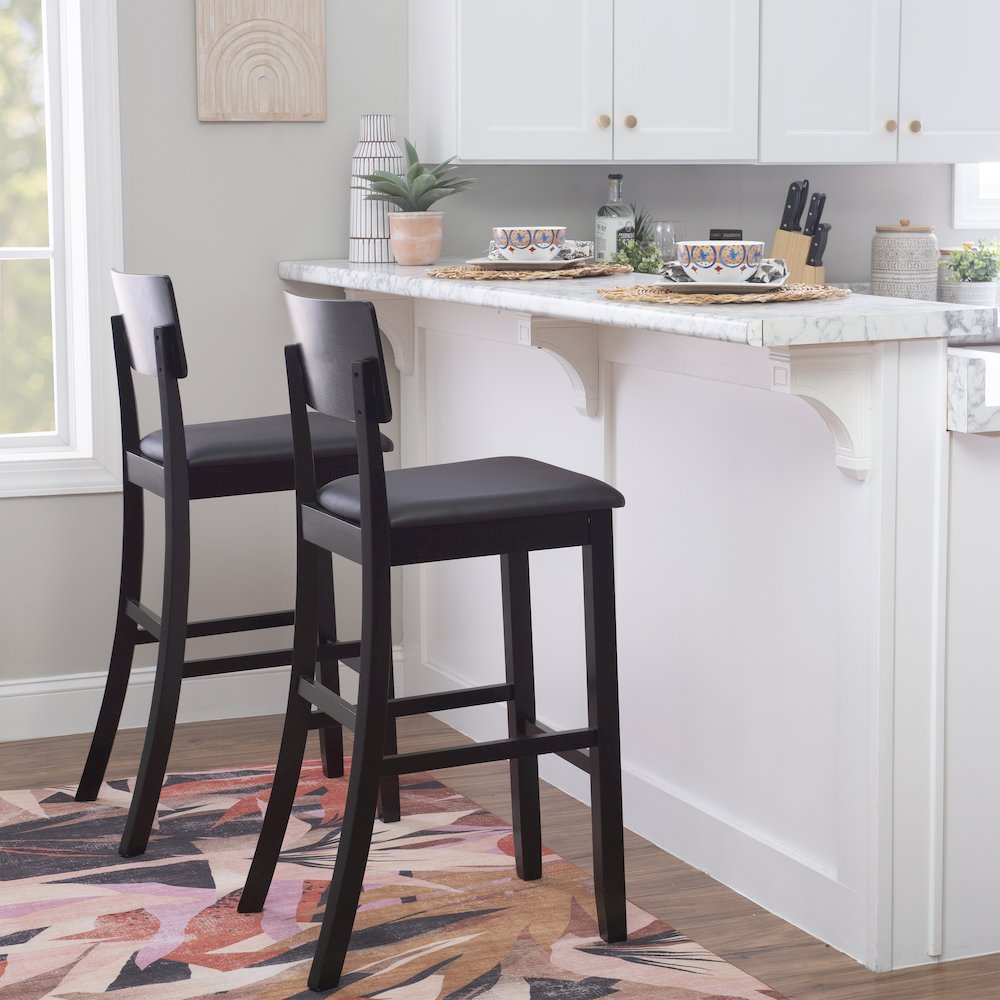 Torino 30 In Contemporary Bar Stool. Picture 2