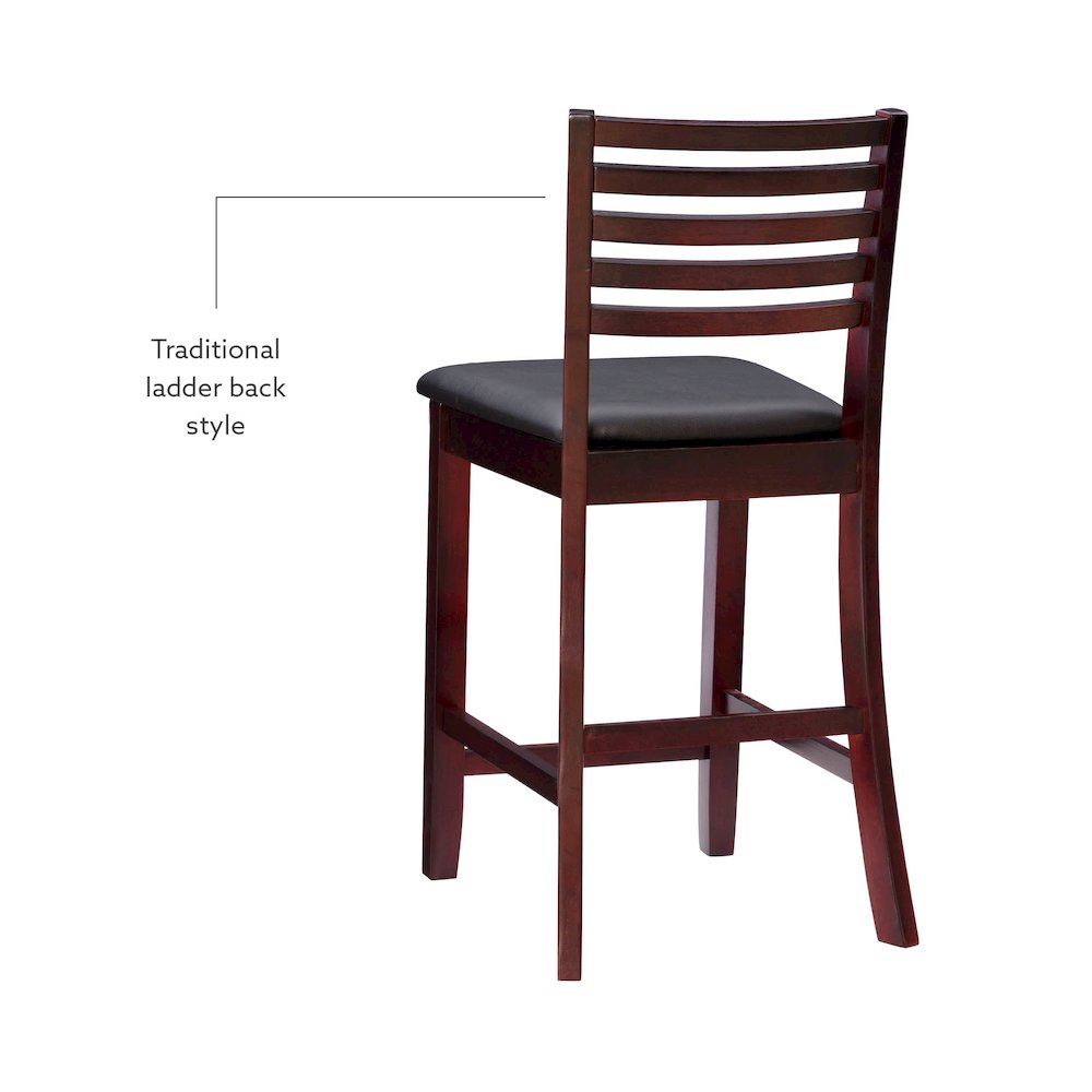 Triena 24 In Ladder Counter Stool. Picture 10