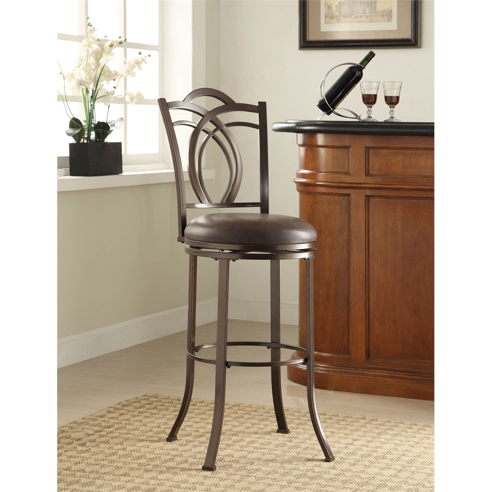 Calif Metal Bar Stool. Picture 2