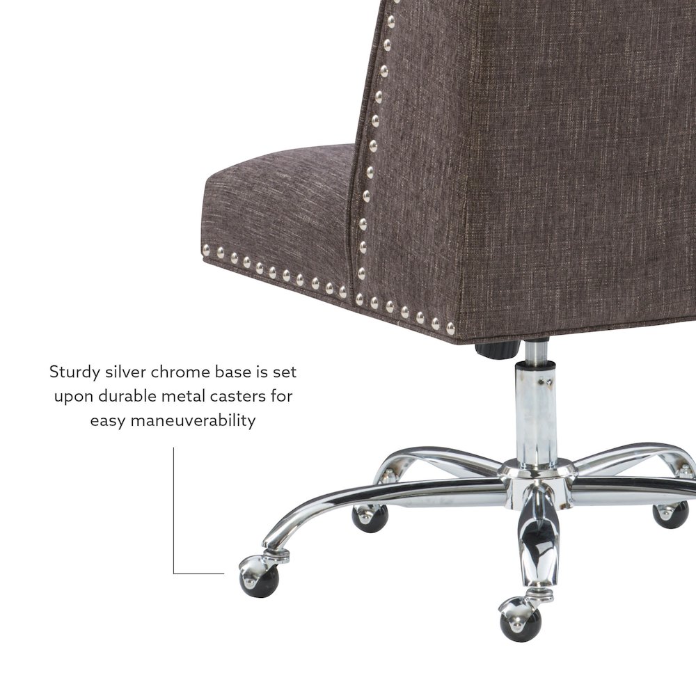Draper Office Chair, Charcoal. Picture 13
