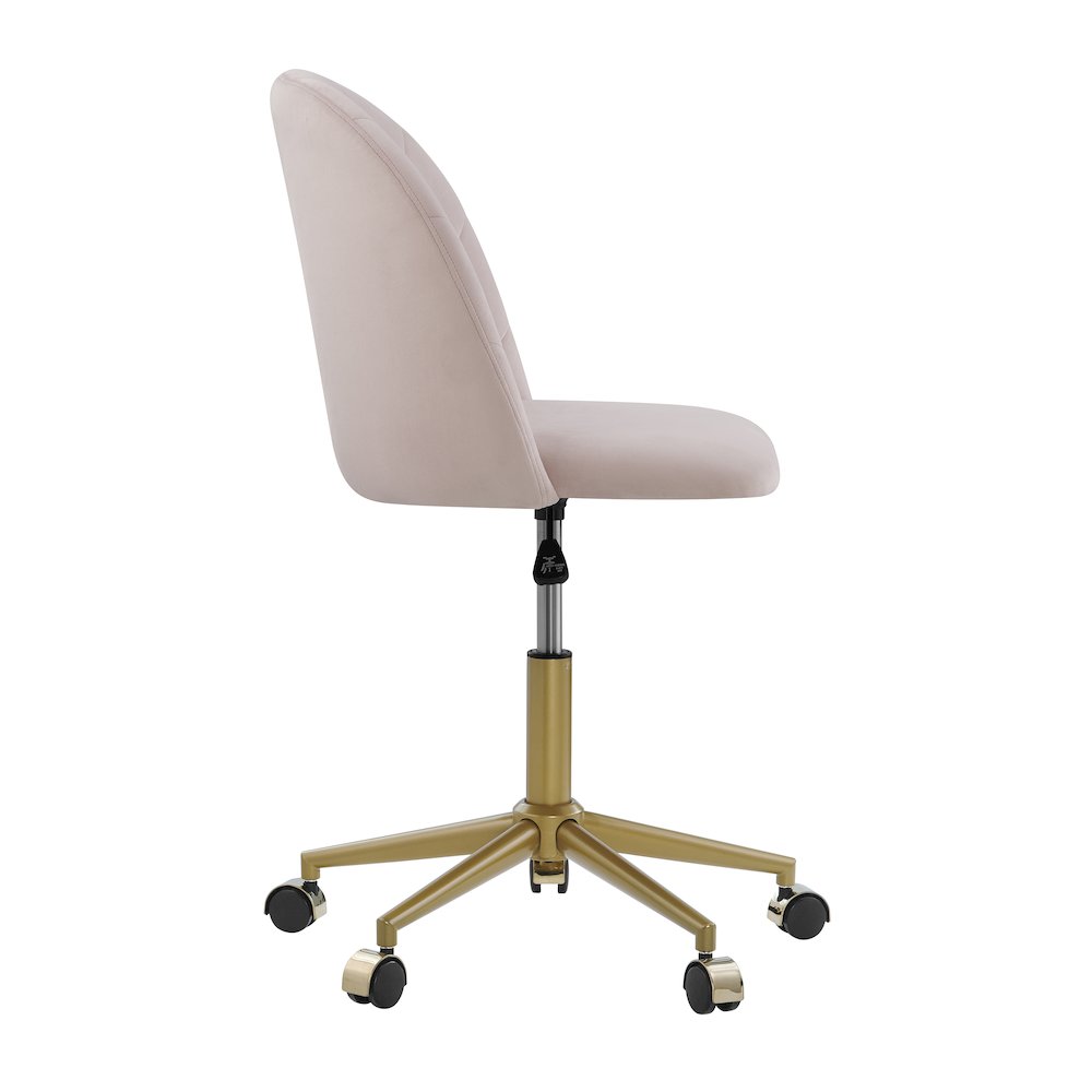 Adalynn Desk Chair Blush Pink. Picture 8