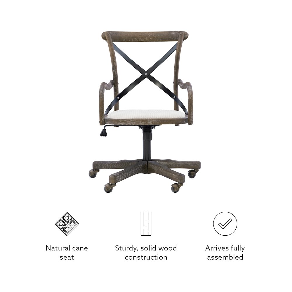 Carson Café Office Chair, Neutral. Picture 15