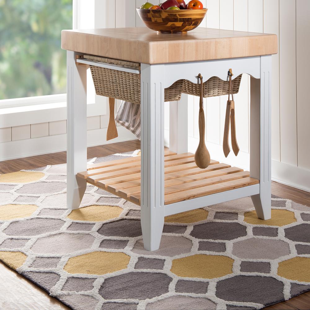TRIO Ceramic gold blue cream silk 8ftx10 Rug. Picture 1