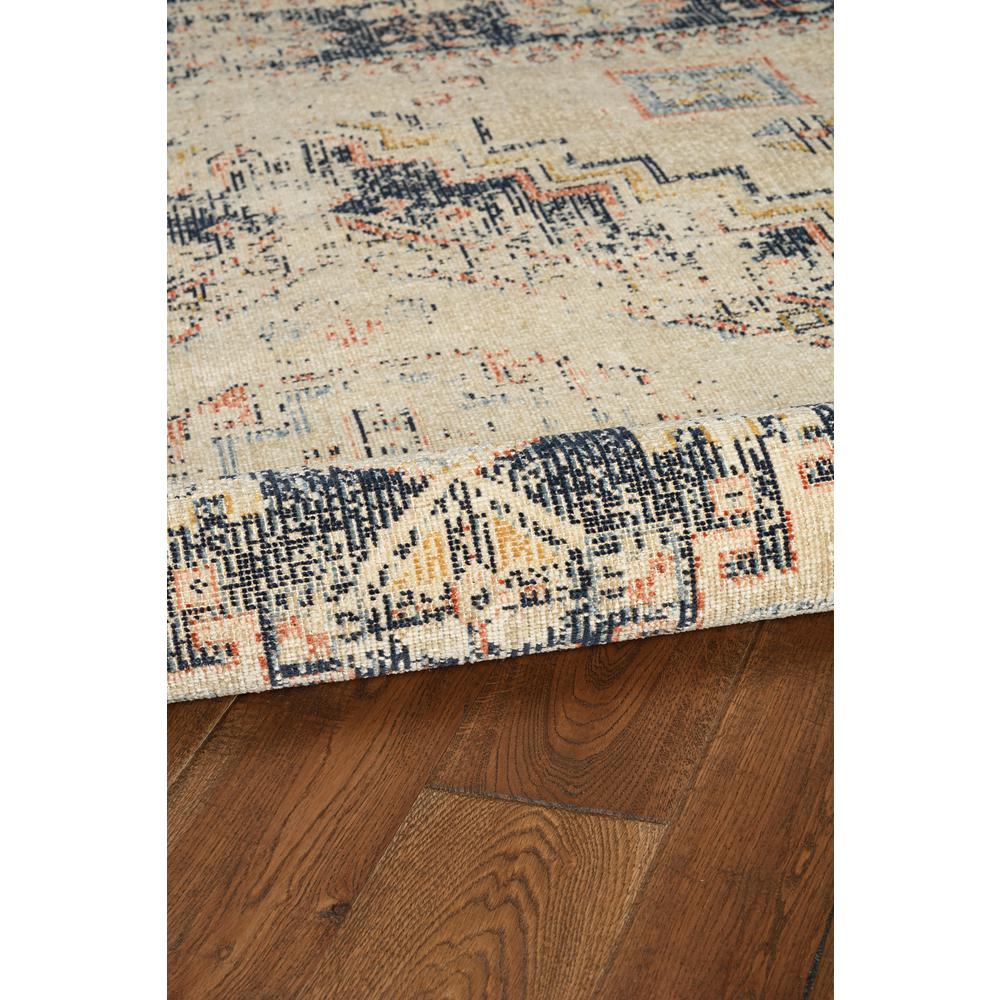 Great Zero Stiles Ivory & Navy 5x7.6, Rug. Picture 5
