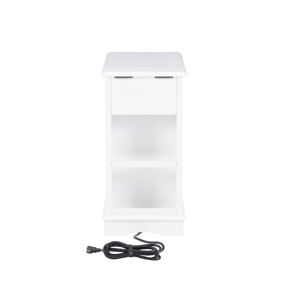 Butler White Accent Table. Picture 11