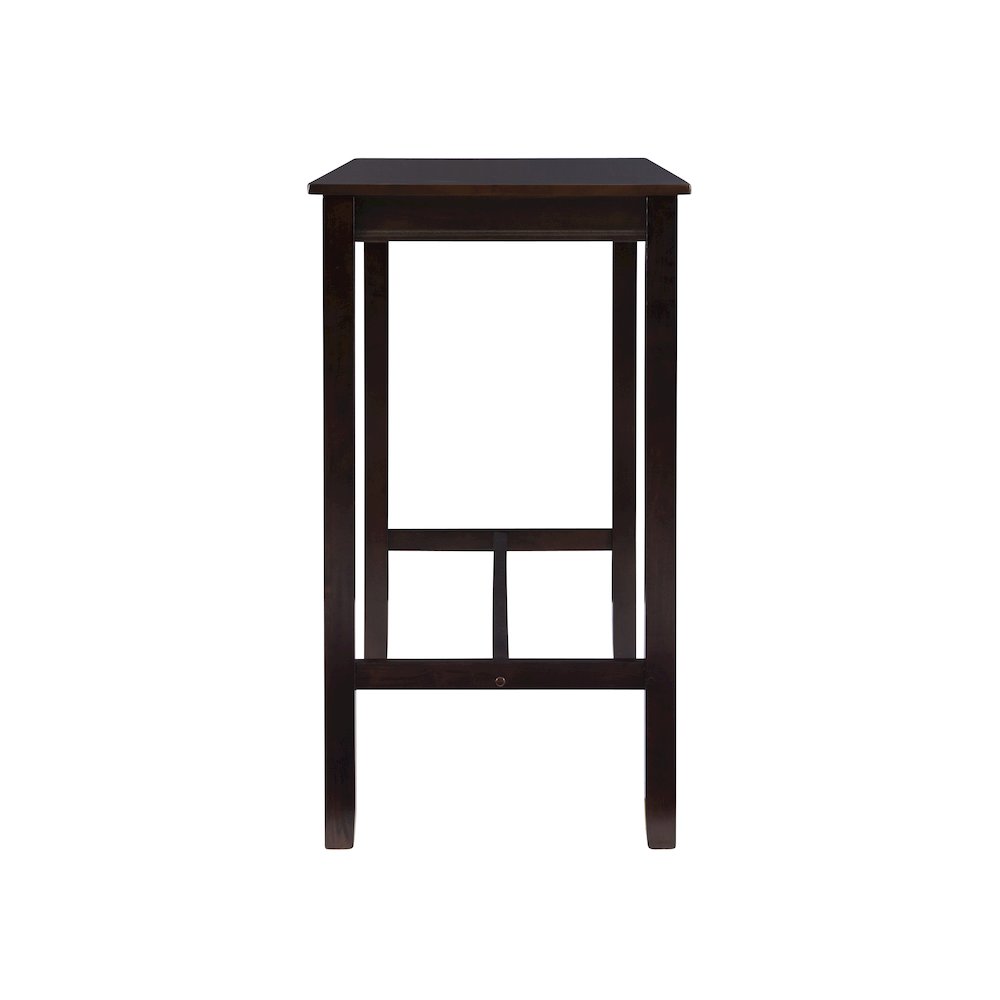 Claridge 42 Inch Bar Height Pub Table, Walnut. Picture 4