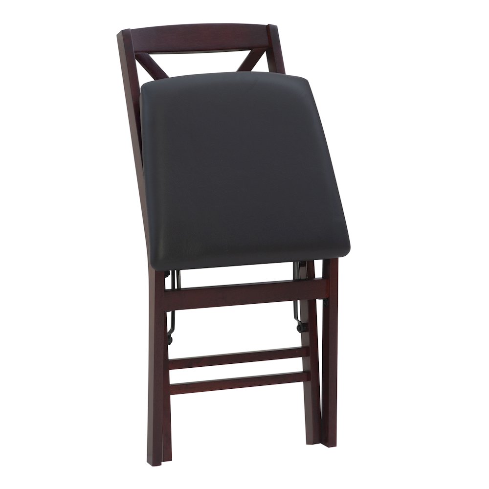 Triena 18 In X Back Folding Chair - Set Of Two. Picture 2