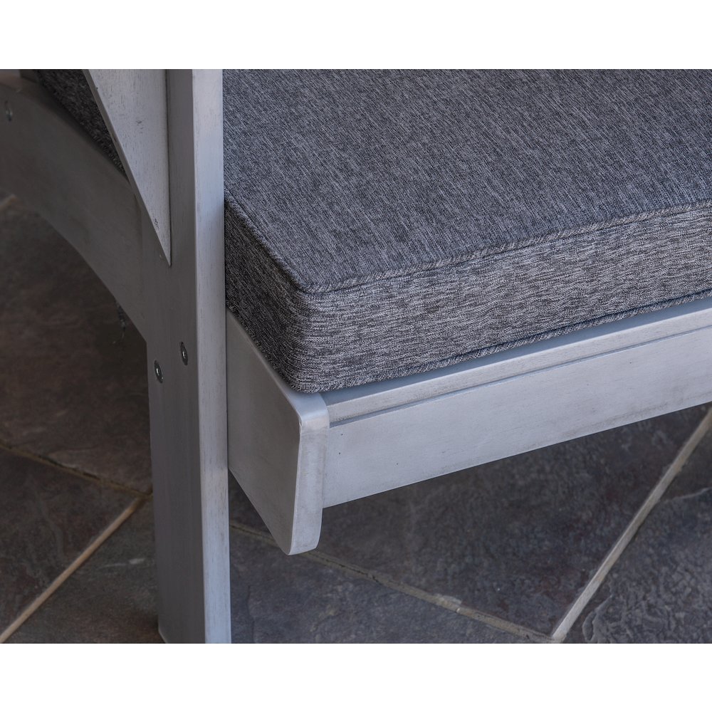 Rockport Gray Outdoor Chair. Picture 4
