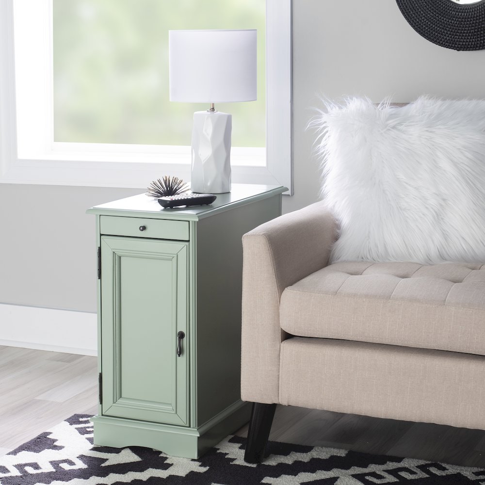 Butler Aqua Accent Table. Picture 3