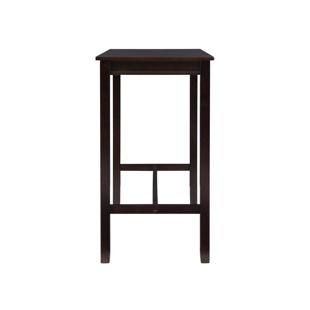 Claridge 42 Inch Bar Height Pub Table, Walnut. Picture 3