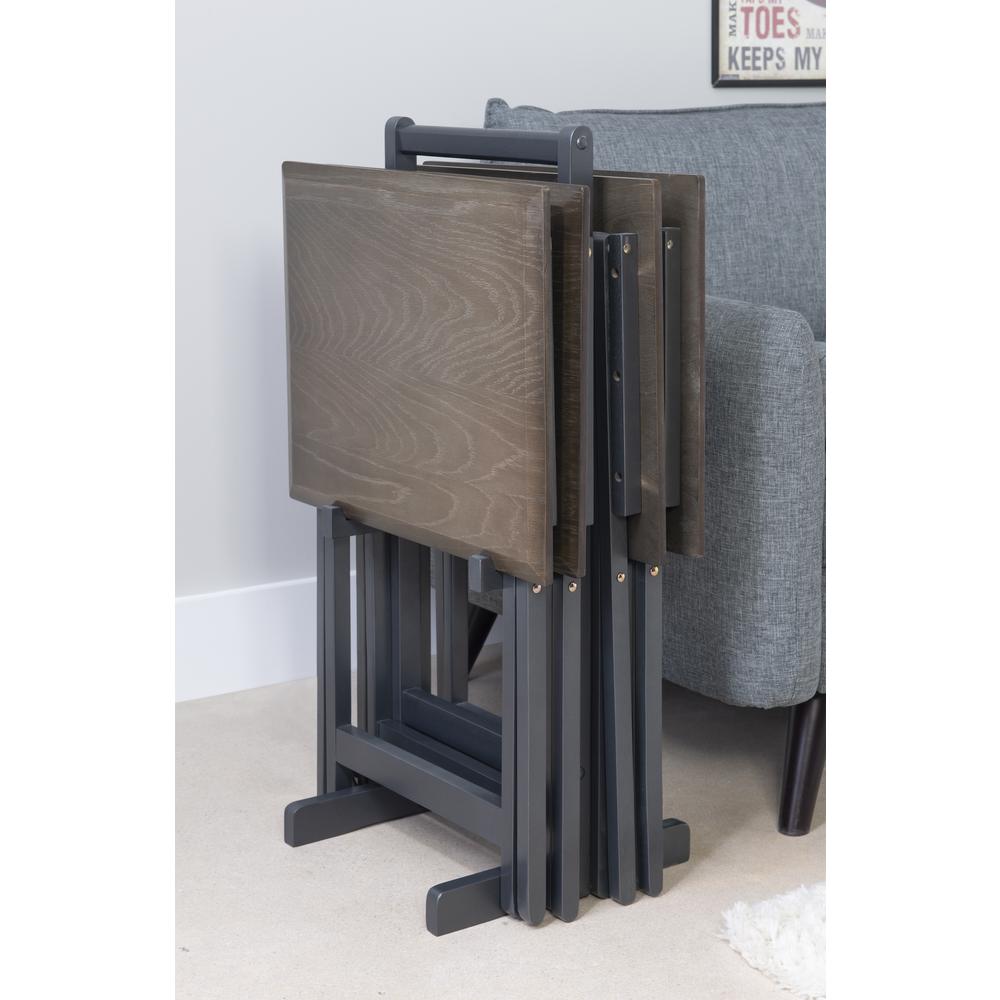 Marlowe Grey Tray Table Set. Picture 14