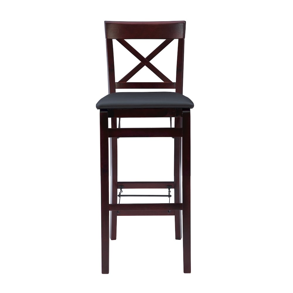 Triena 30 In X Back Folding Bar Stool. Picture 2