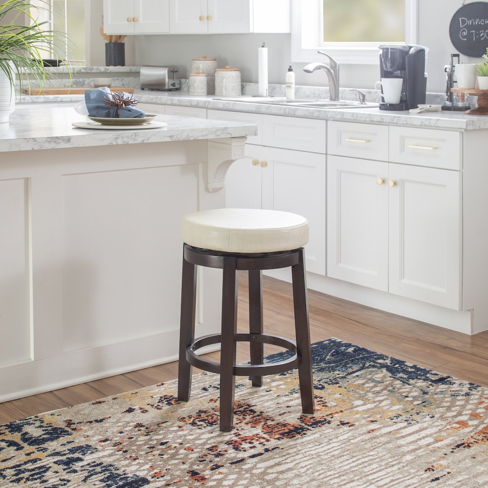 Maya Rice 24 Inches Counter Stool. Picture 4
