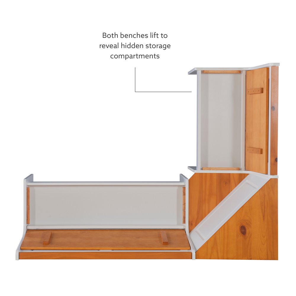 Ardmore Nook White With Pine Accents. Picture 13