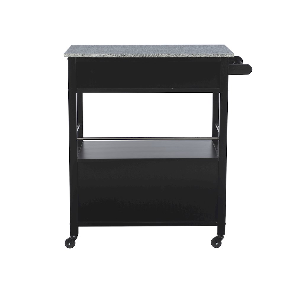 Cameron Kitchen Cart With Granite Top. Picture 10
