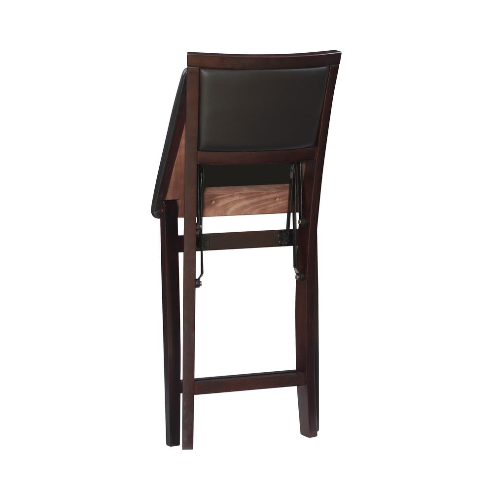 Triena 24 In Pad Back Folding Counter Stool. Picture 9