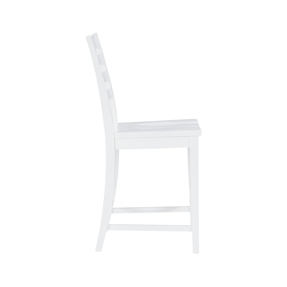 Flynn Counter Stool White Set Of 2. Picture 6