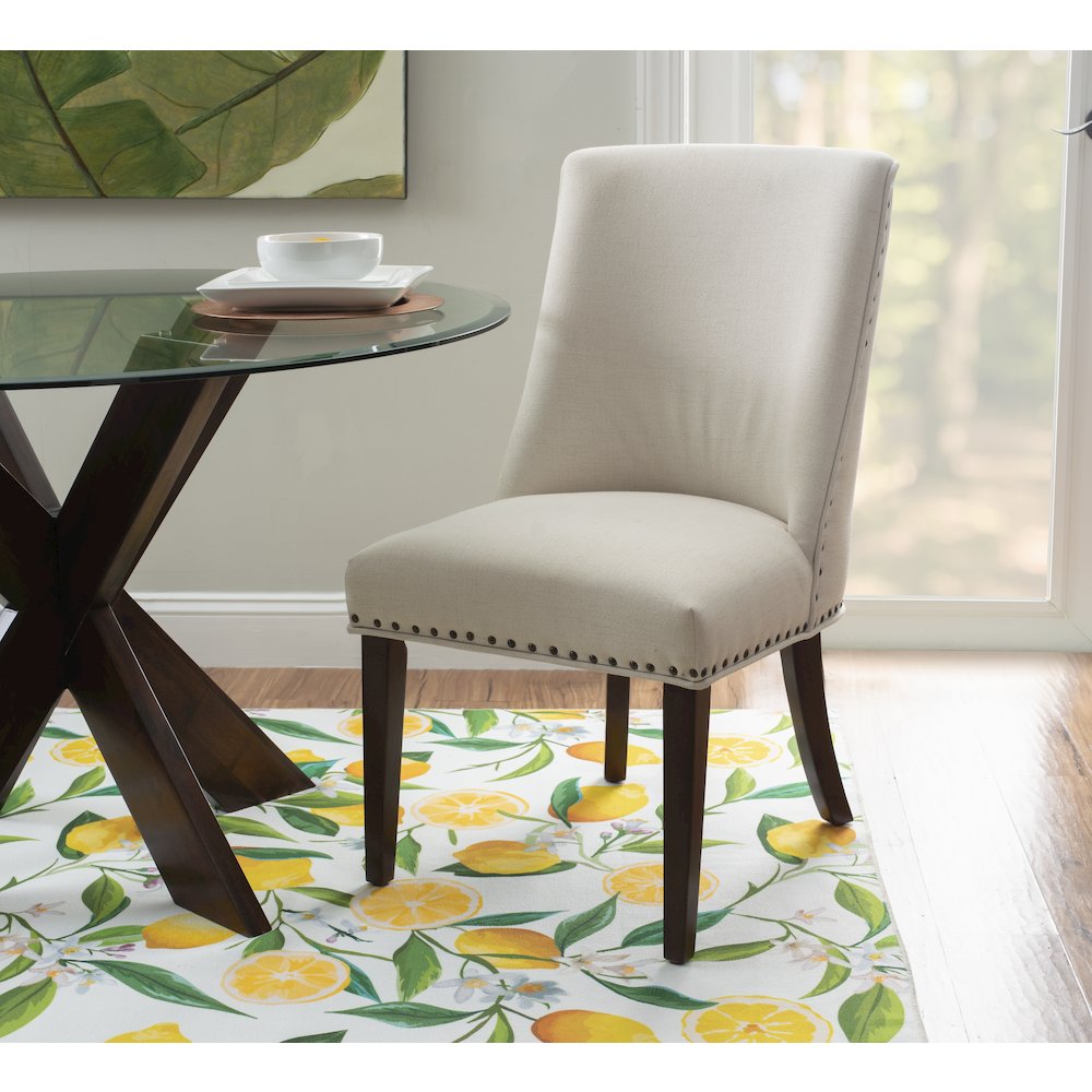 Adler Dining Chair Espresso Natural, Set of 2. Picture 3