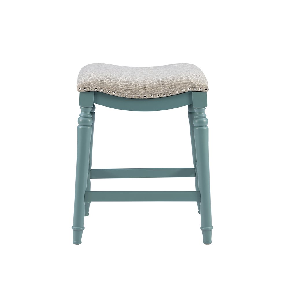Hayes Counter Stool Blue. Picture 1