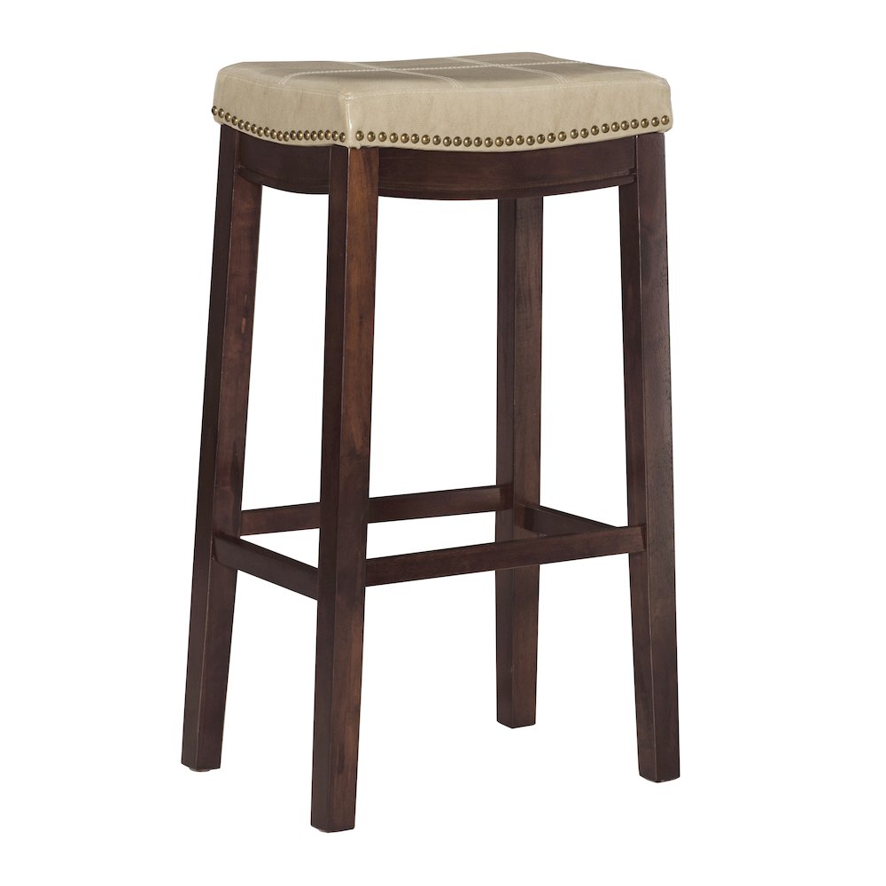Claridge 2 Pk Beige Bar Stool. Picture 1