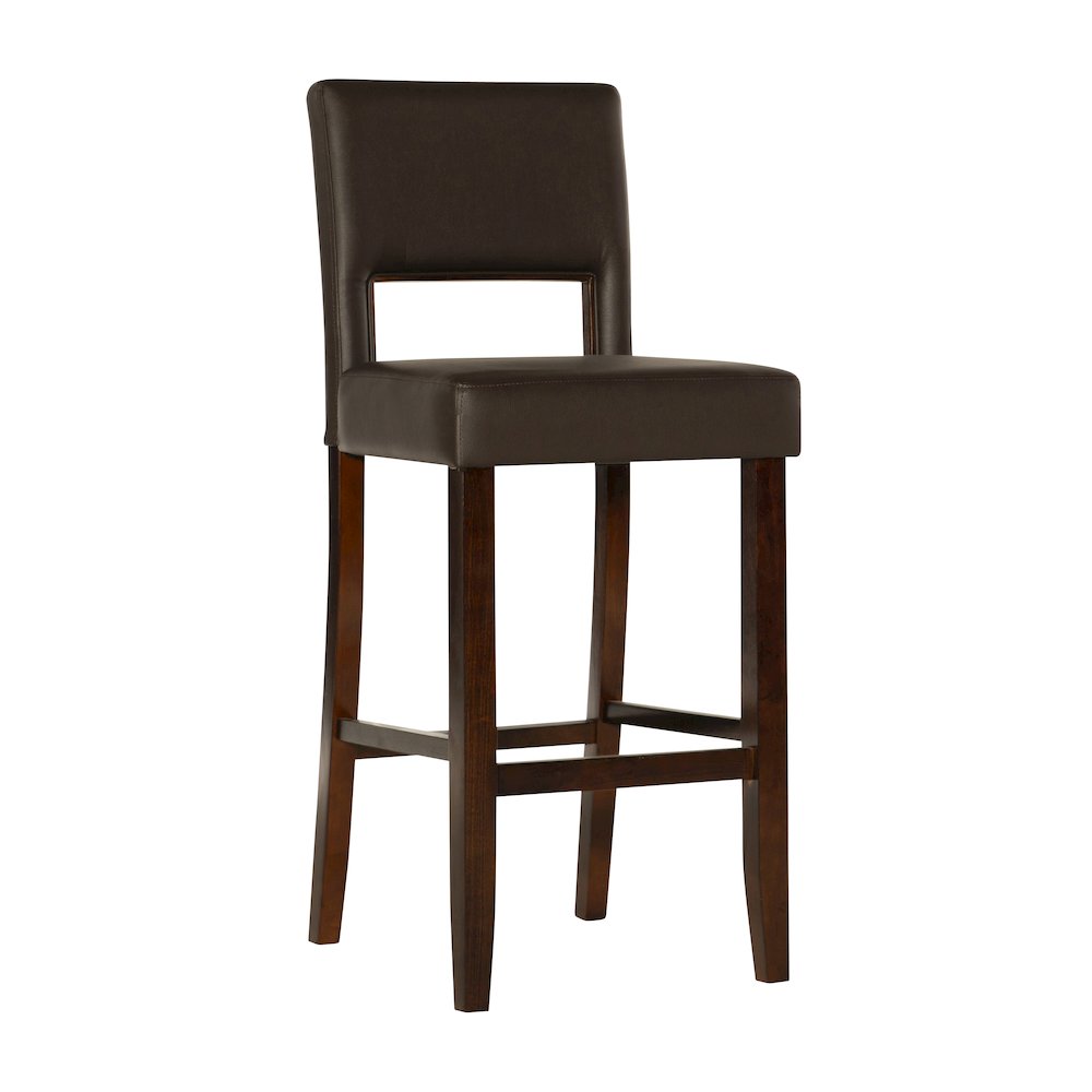 Vega Bar Stool Brown 30. Picture 4