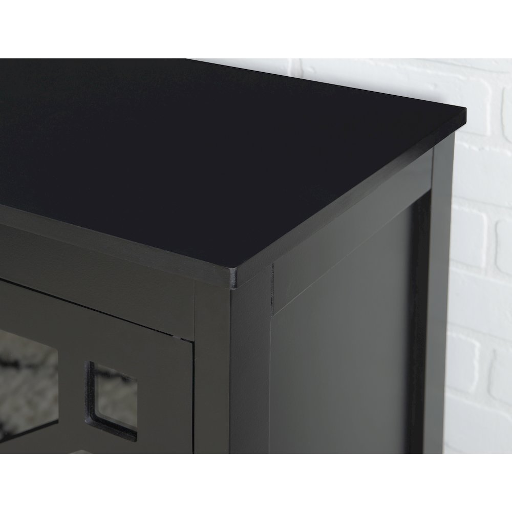 Fetti Black Small Cabinet. Picture 5