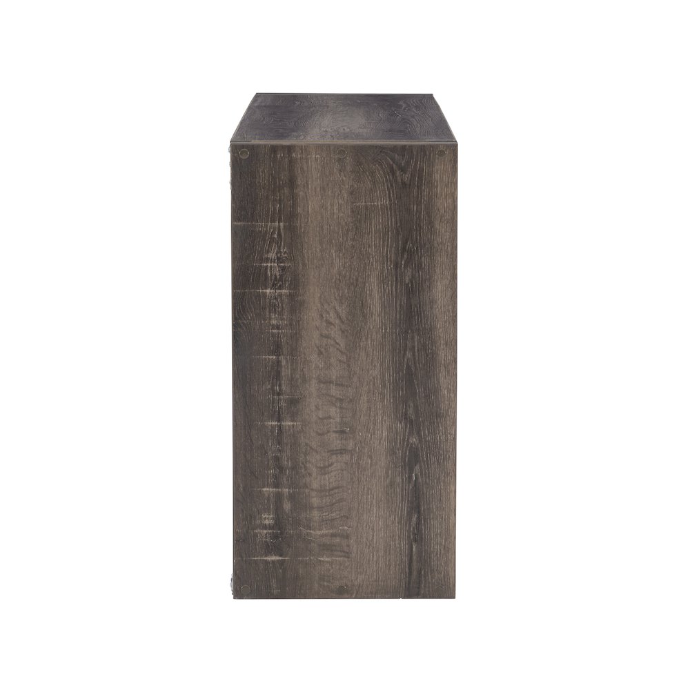 Galli 6 Cubby Storage Cabinet Grey. Picture 6