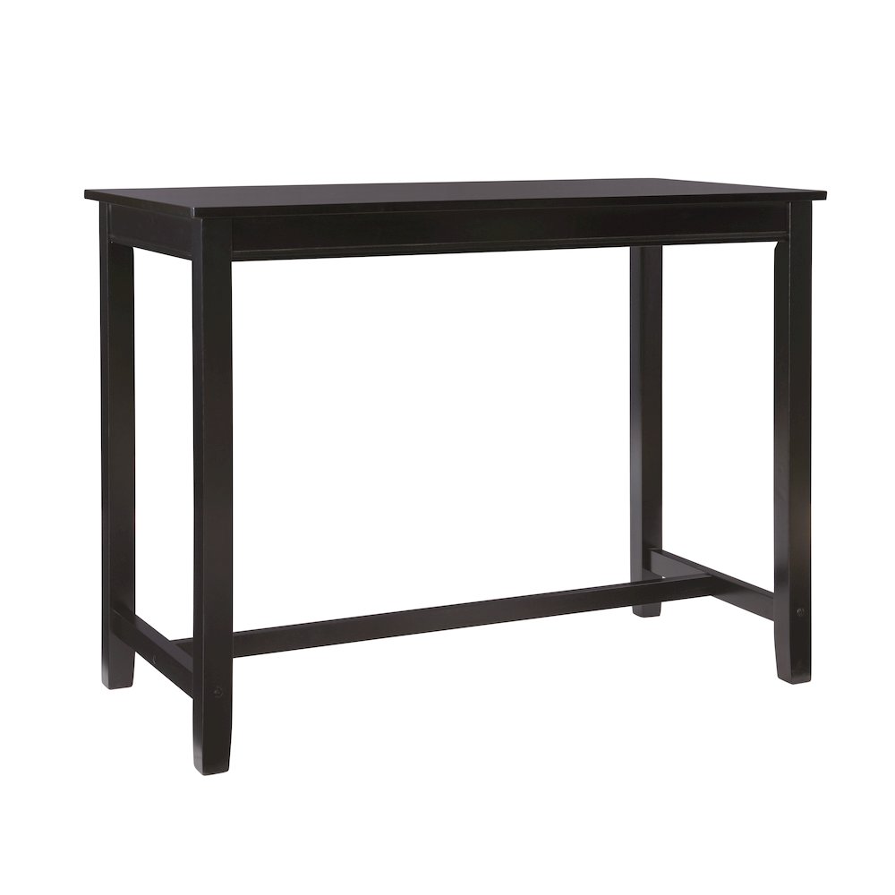 Claridge Counter Pub Table Black. Picture 1
