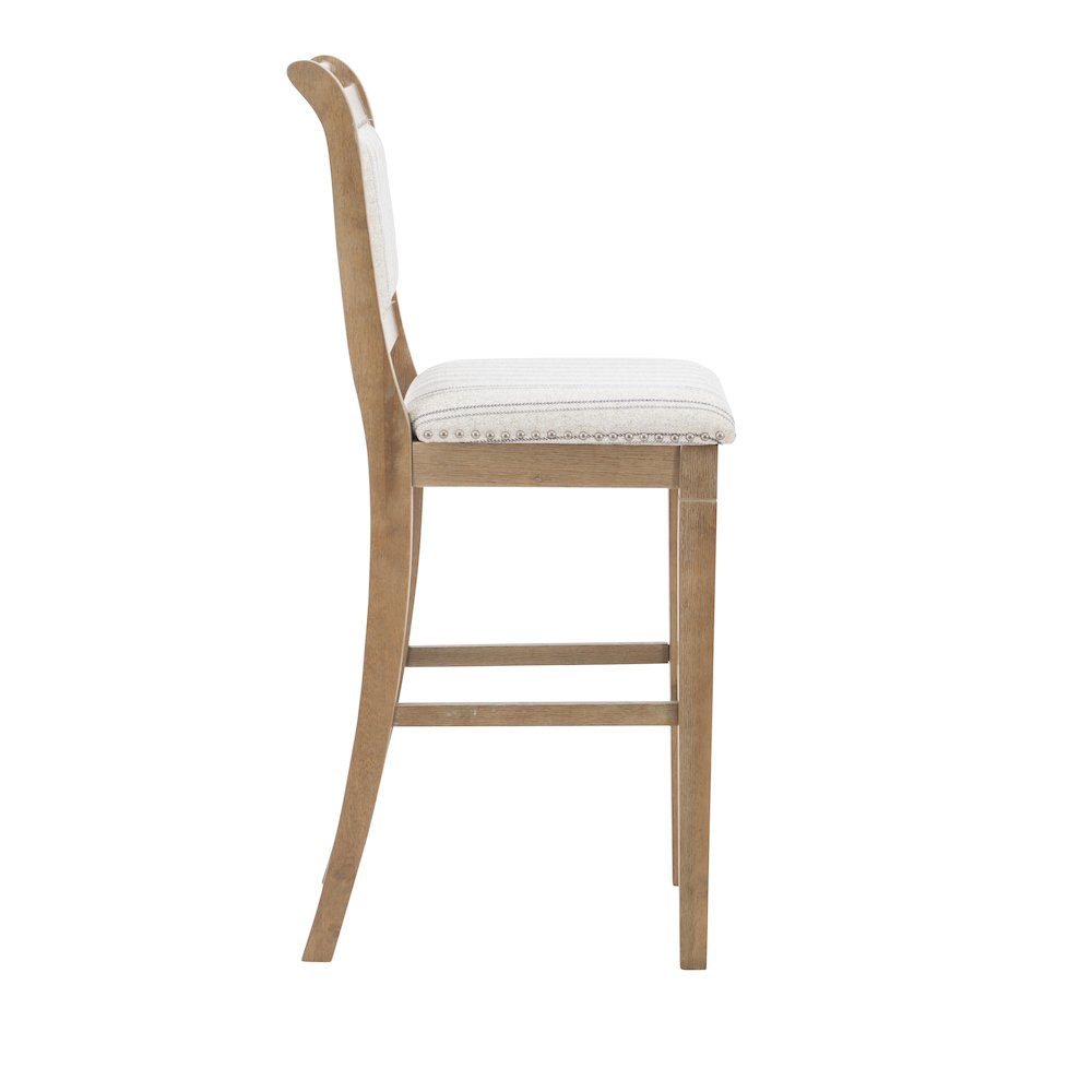 Emmy Grey Bar Stool. Picture 5