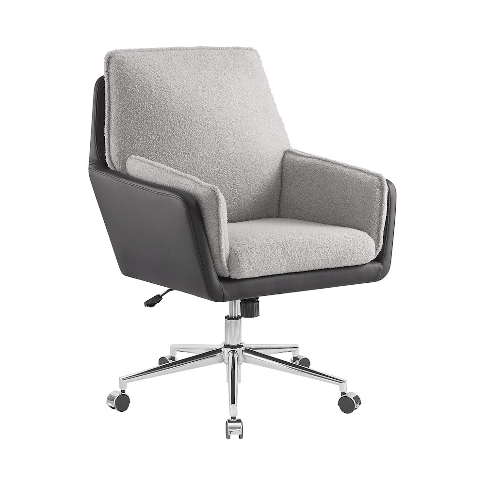 Mabry Swivel Chair Black Grey. Picture 8