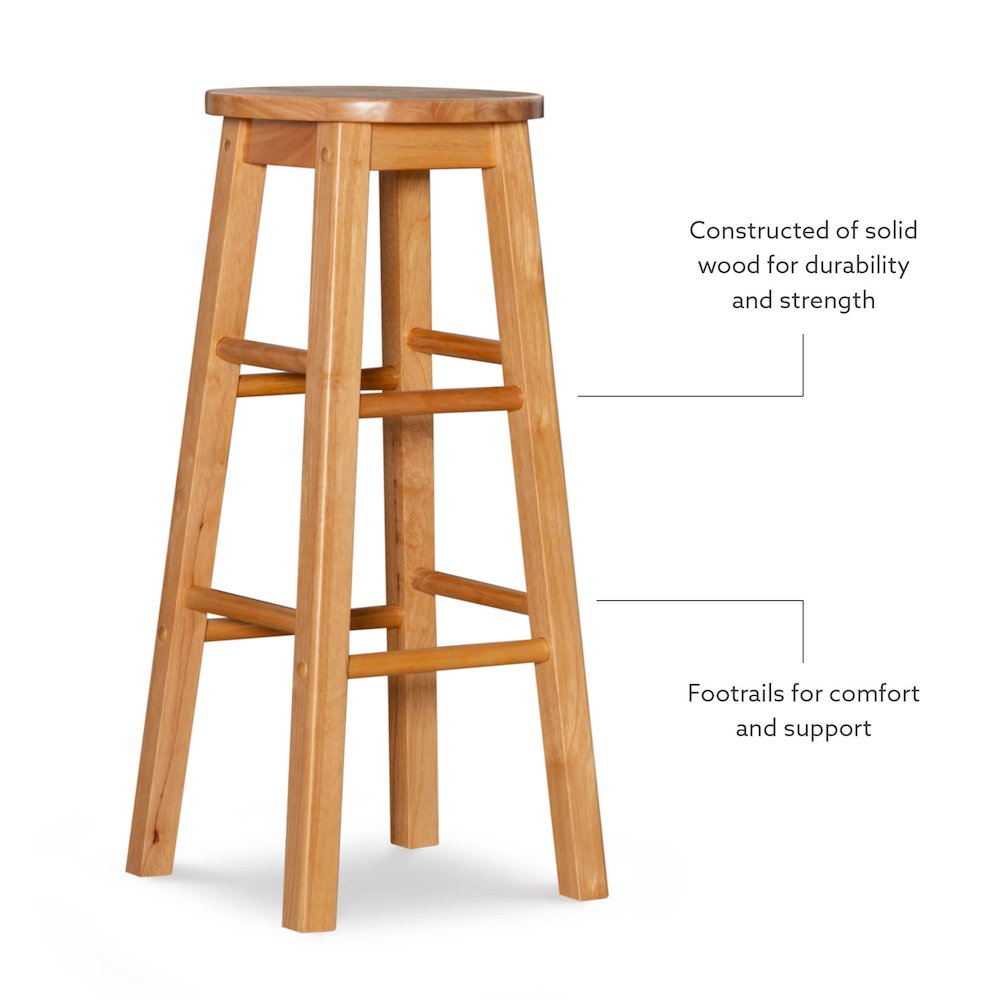 29 Inches Barstool With Round Seat. Picture 9