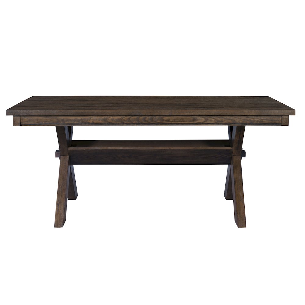 Turino Rustic Umber Dining Table. Picture 2