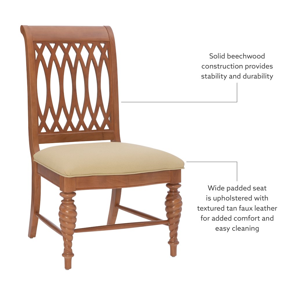 Mercer Chair Natural Set Of 2. Picture 10