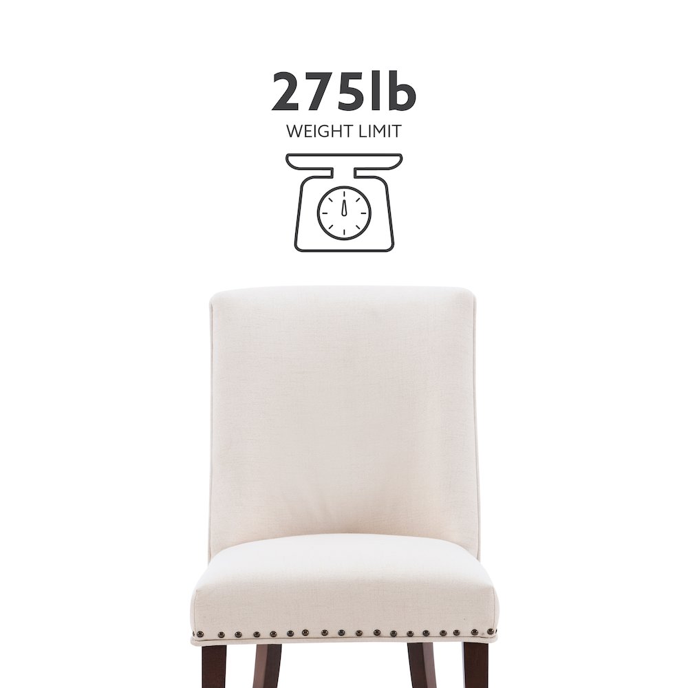 Adler Dining Chair Espresso Natural, Set of 2. Picture 14