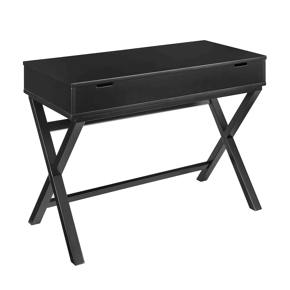 Peggy Lift Top Desk, Black. Picture 8