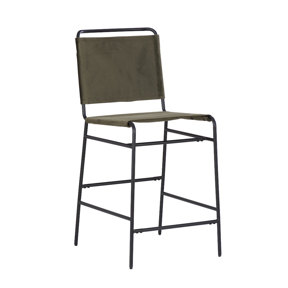 Wharton Counter Stool Green. Picture 1