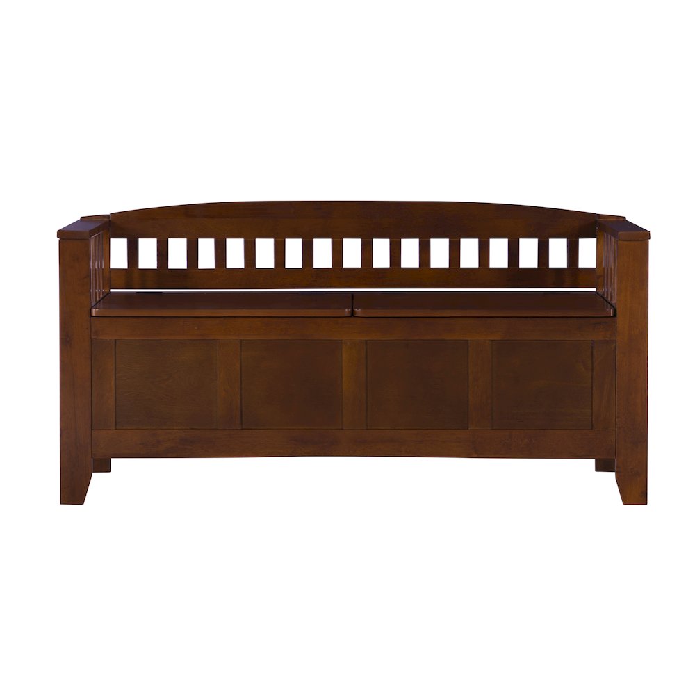 Split Seat Storage Bench. Picture 2