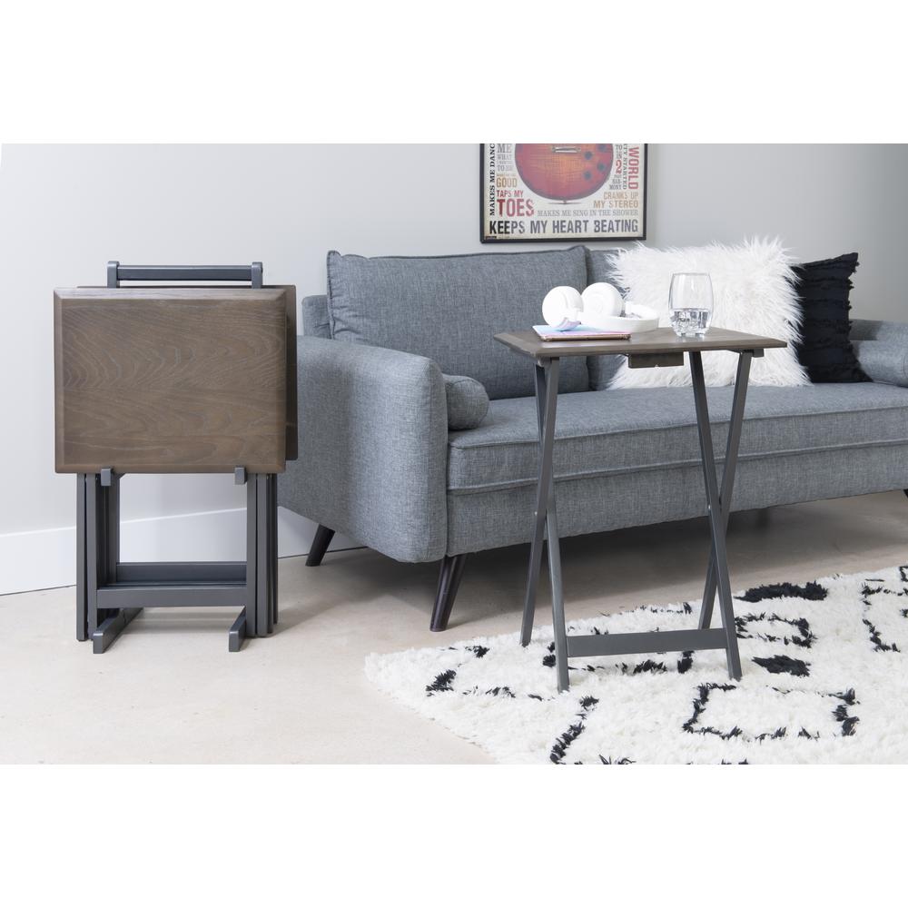 Marlowe Grey Tray Table Set. Picture 16