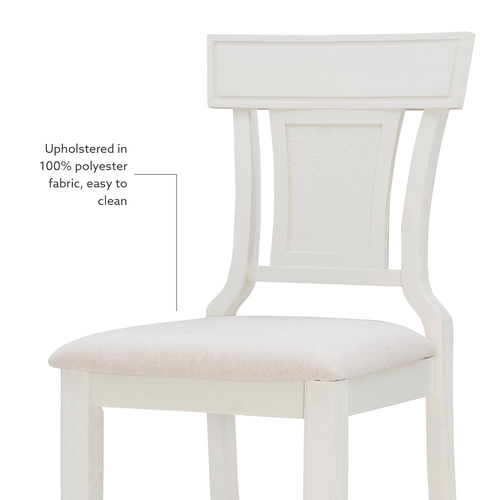 Rylan Counter Stool Creamy White. Picture 9