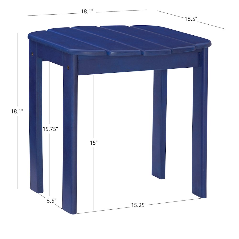 Adirondack End Table Blue. Picture 12