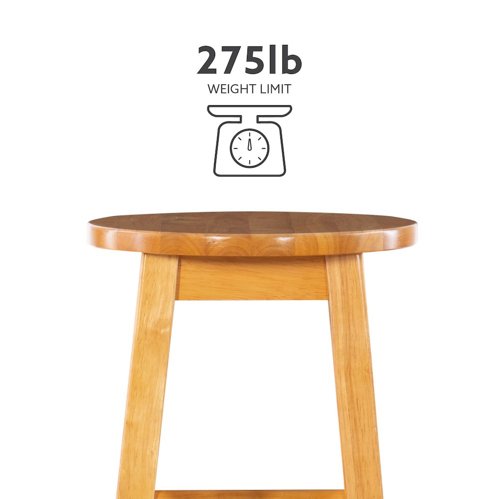 24 Inches Counter Stool With Round Seat. Picture 14