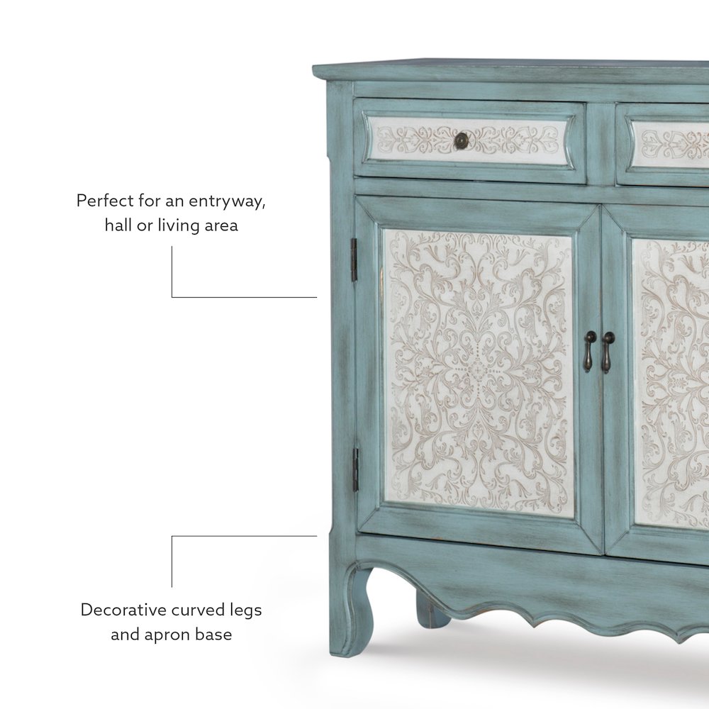 Antique Blue & White Console. Picture 14