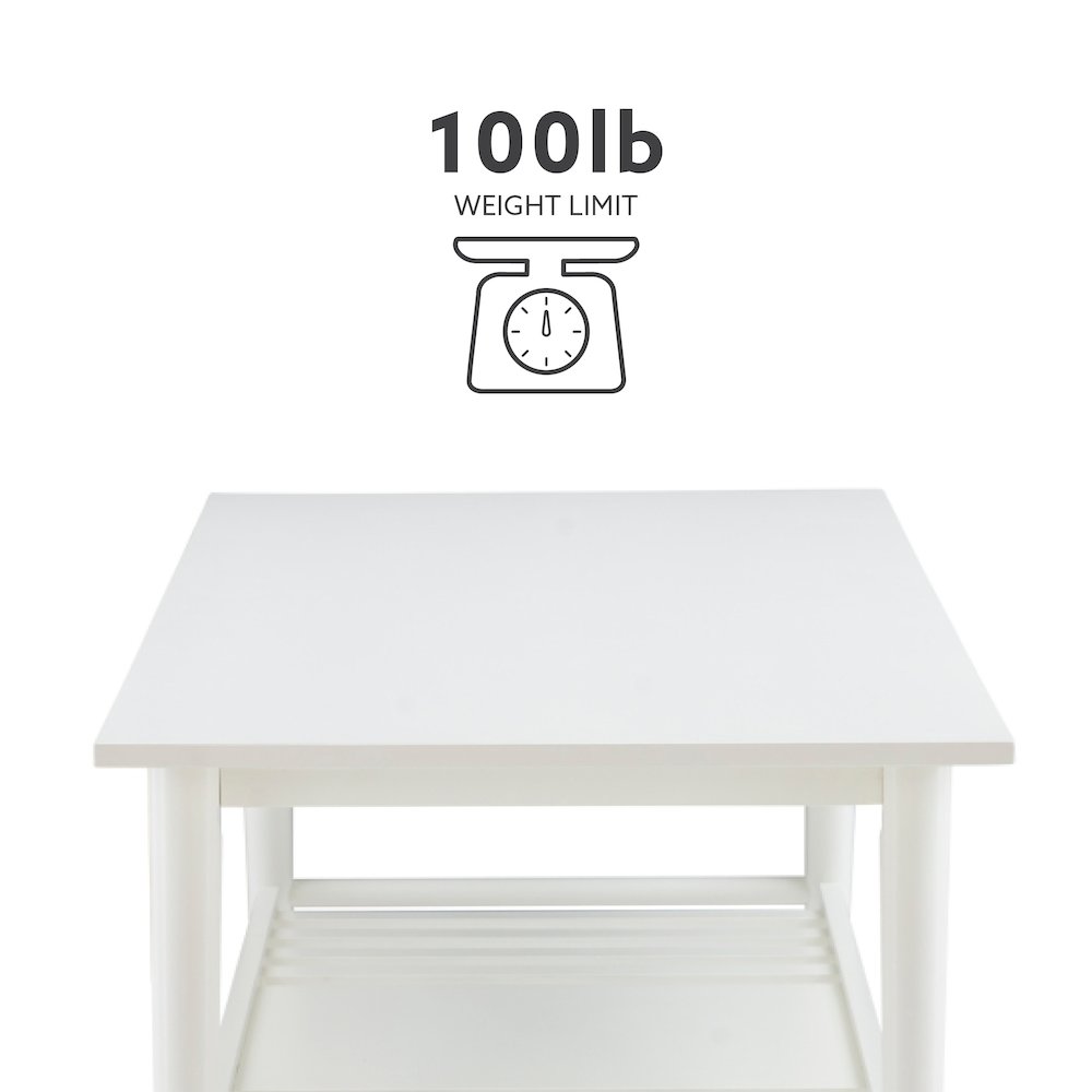 Charlotte Coffee Table White. Picture 14