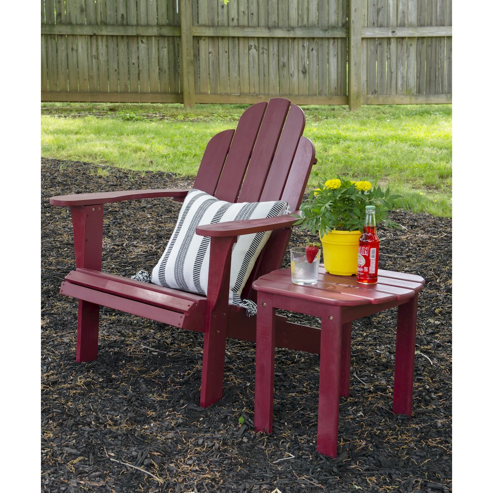 Red Adirondack Chair. Picture 4