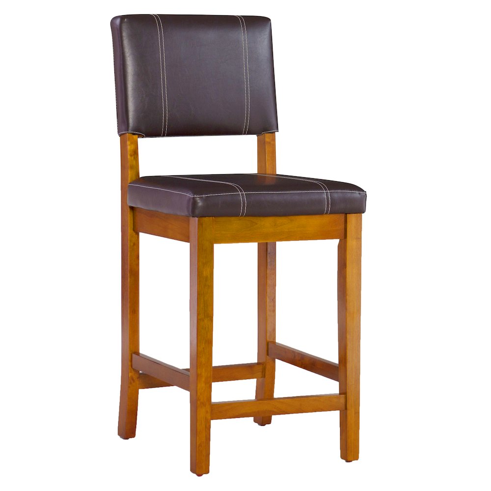 Milano Counter Stool Brown 24. Picture 4