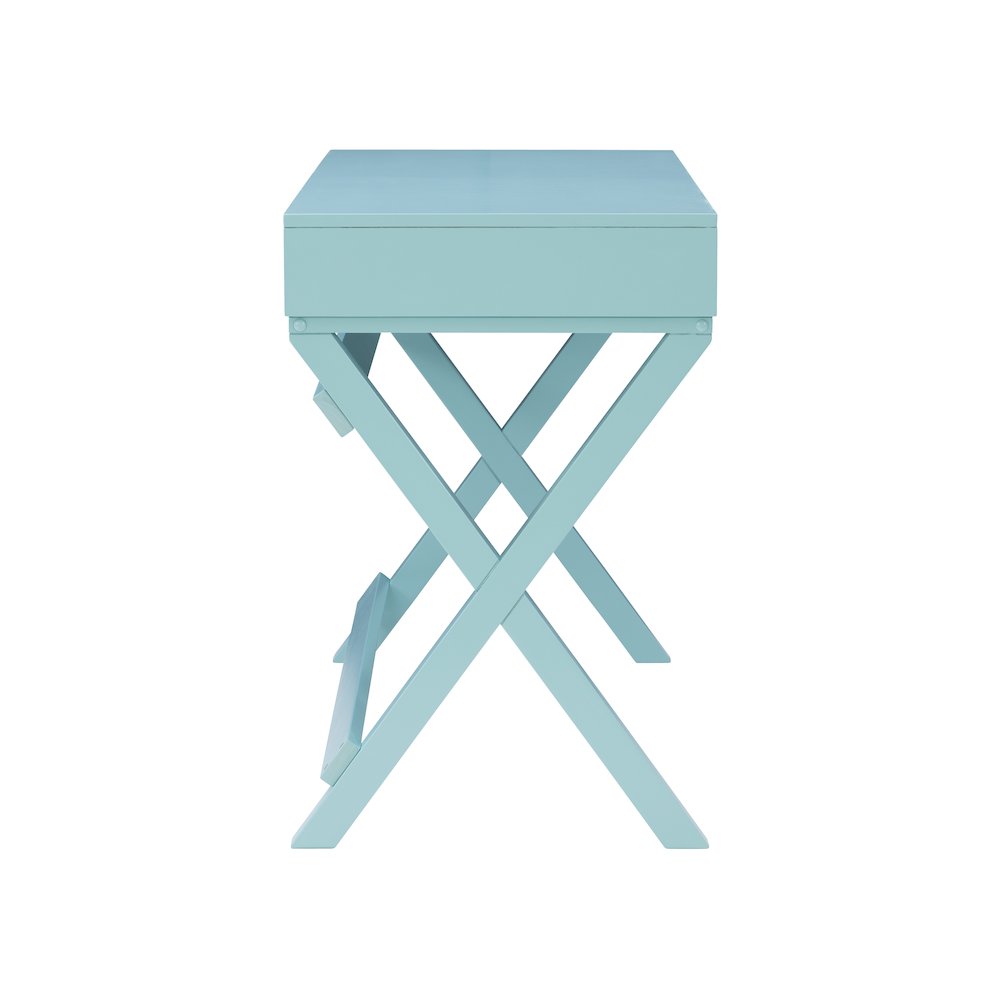 Peggy Blue Writing Desk. Picture 7