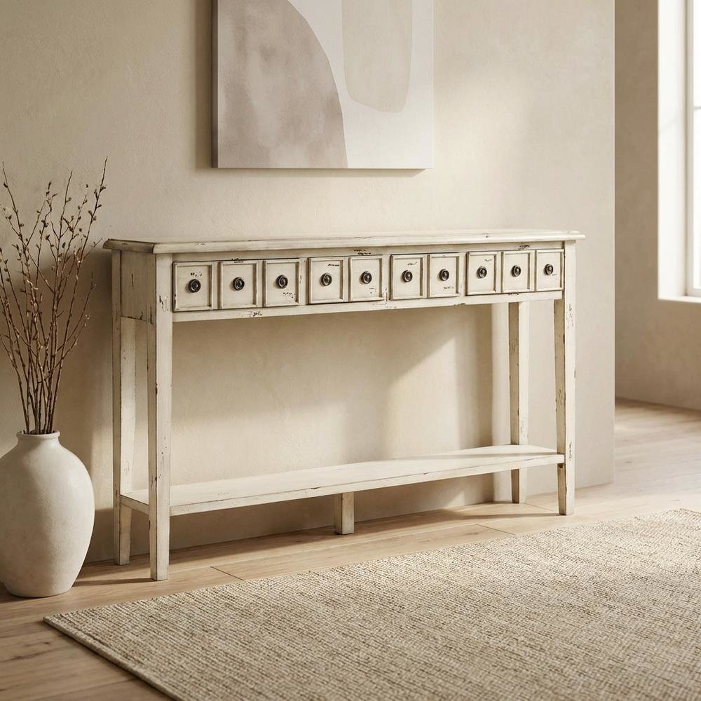 Long Console in Sleek Finish with Modern Design and Sturdy Construction. Picture 2