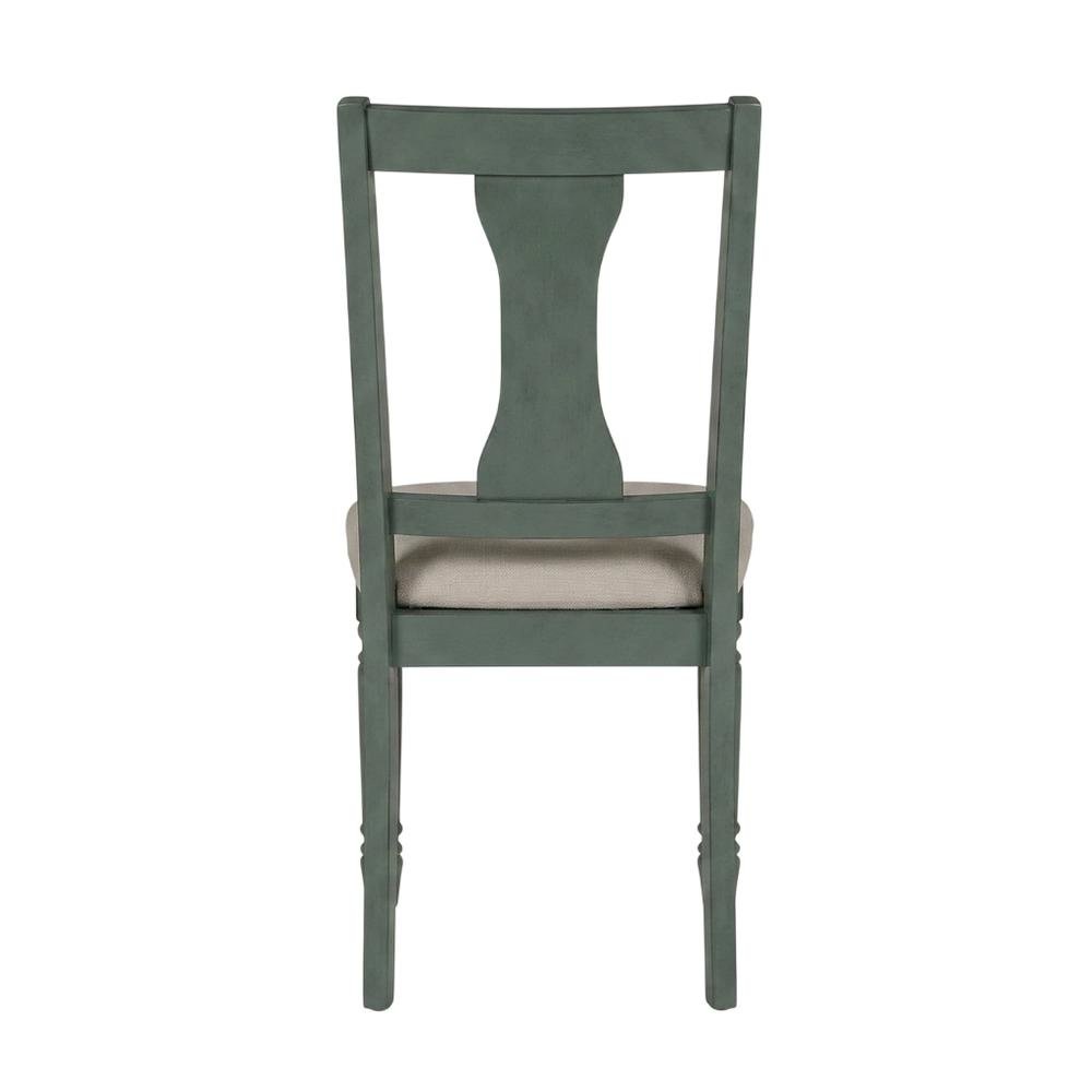 Set of 2 Willow Side Chairs with Comfortable Seat and Modern Design. Picture 4